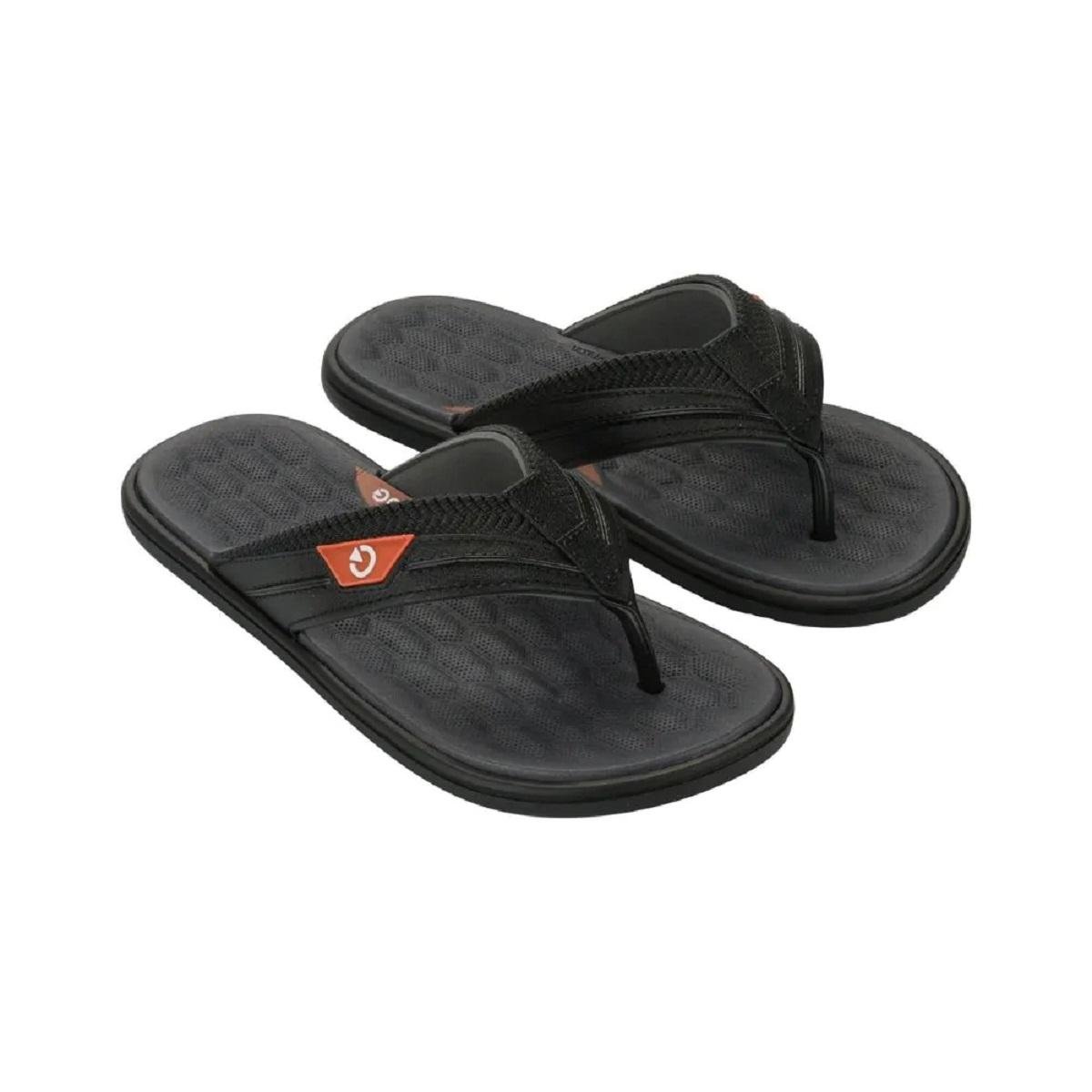 Chinelo Masculino Cartago Malta 12496 Preto Preto 3