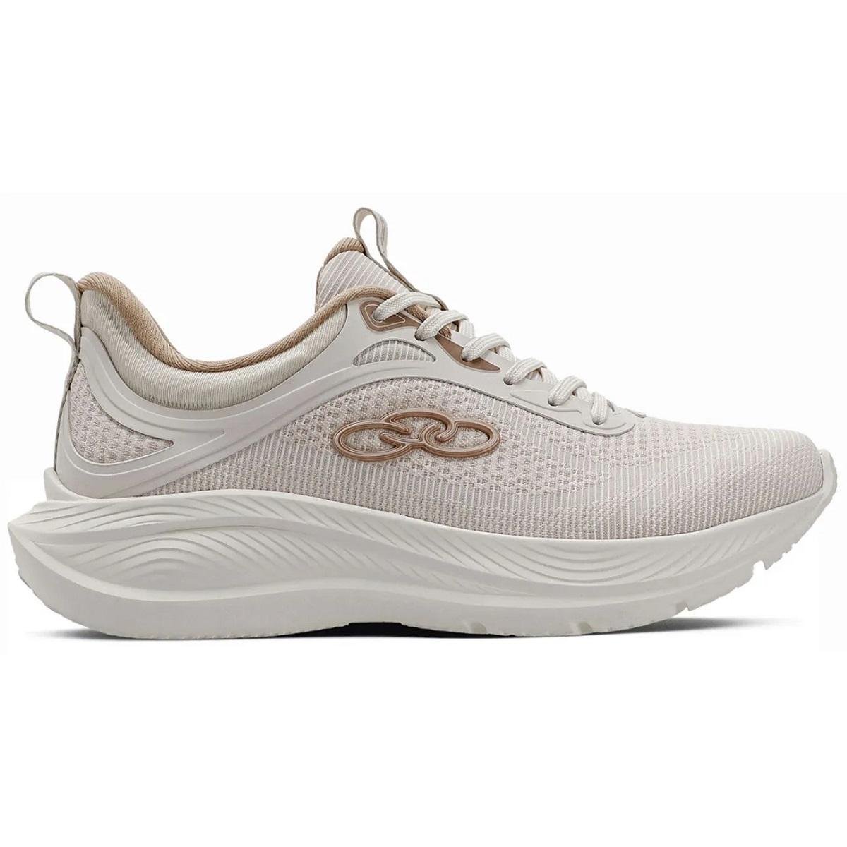 Tênis Esportivo Feminino Olympikus Vibe Offwhite