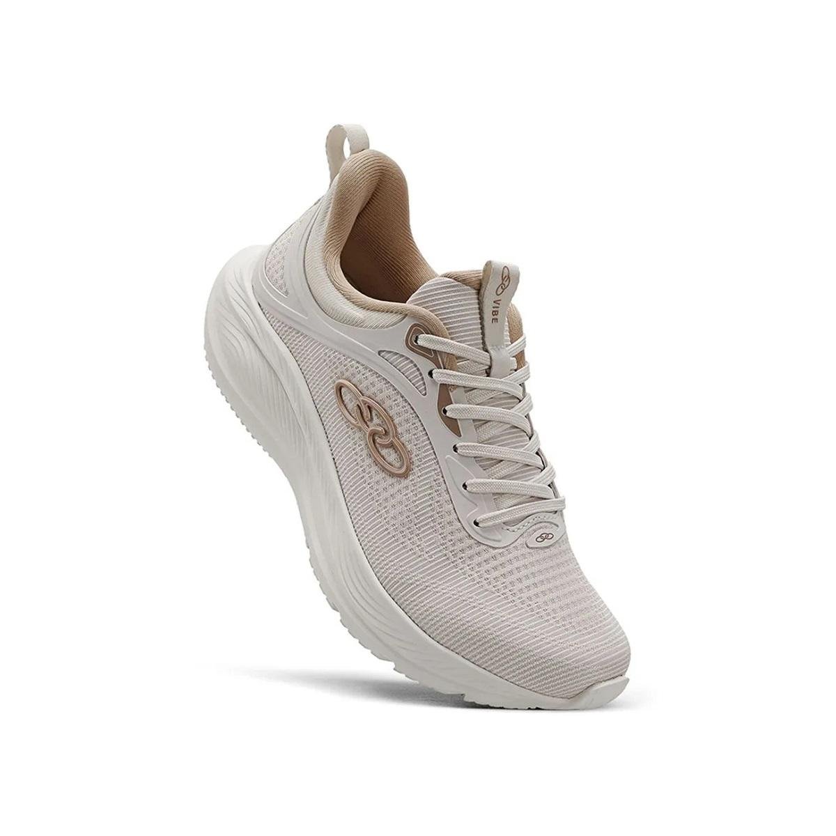Tênis Esportivo Feminino Olympikus Vibe Offwhite Off White 3