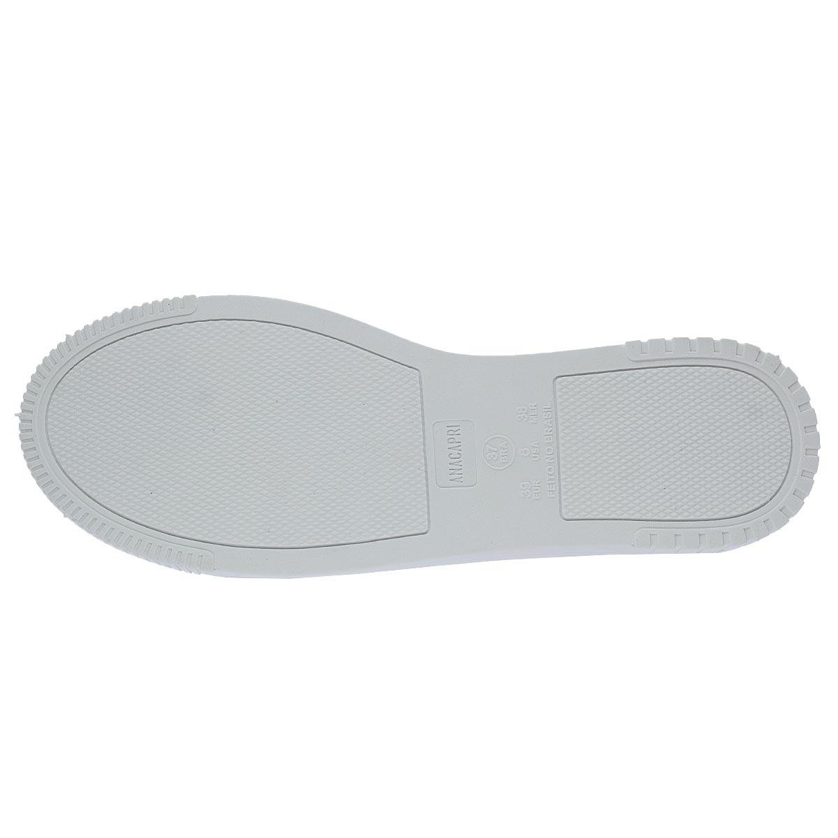 Tênis Casual Feminino Anacapri C30483 Branco Branco 4