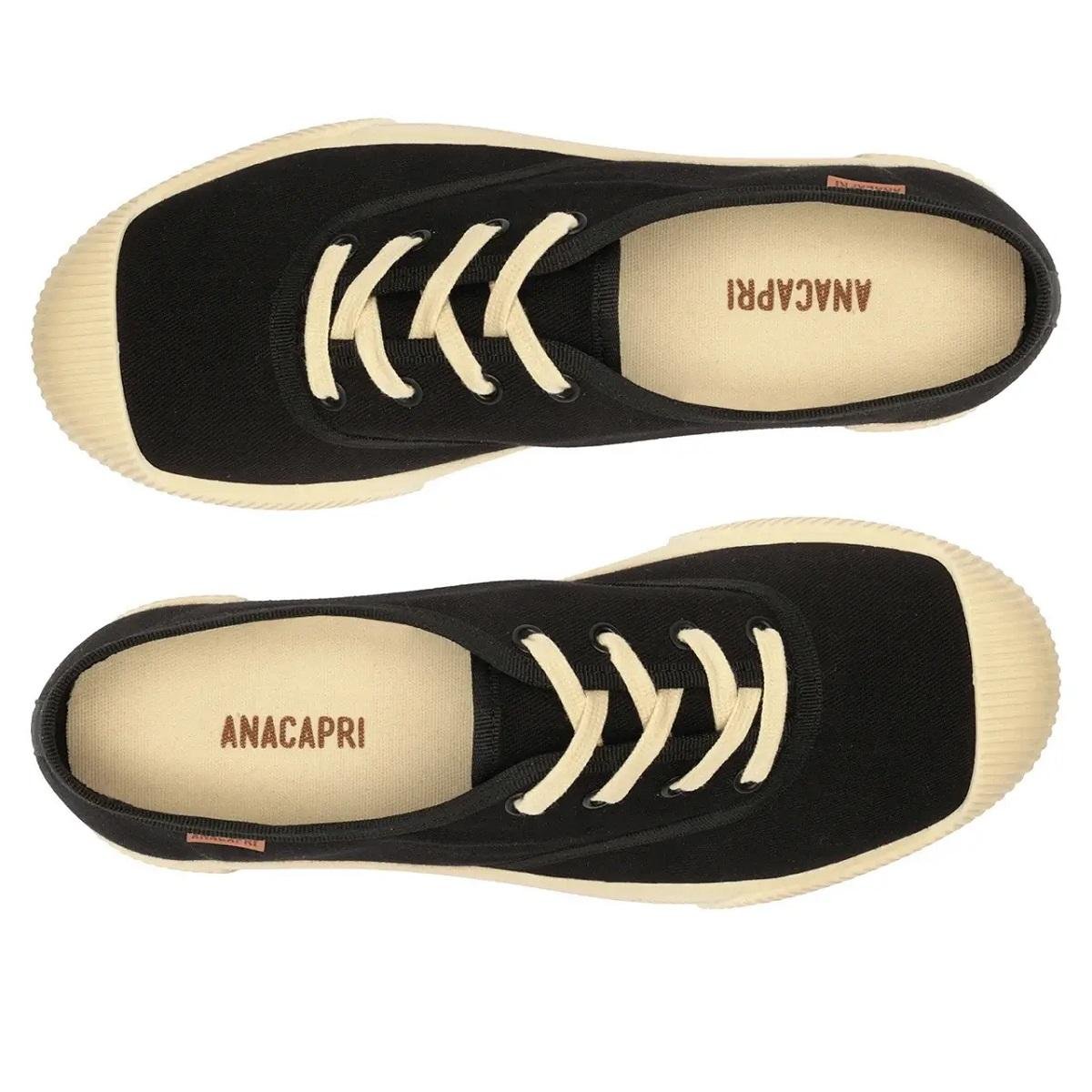 Tênis Casual Feminino Anacapri C30293 Preto Preto 4