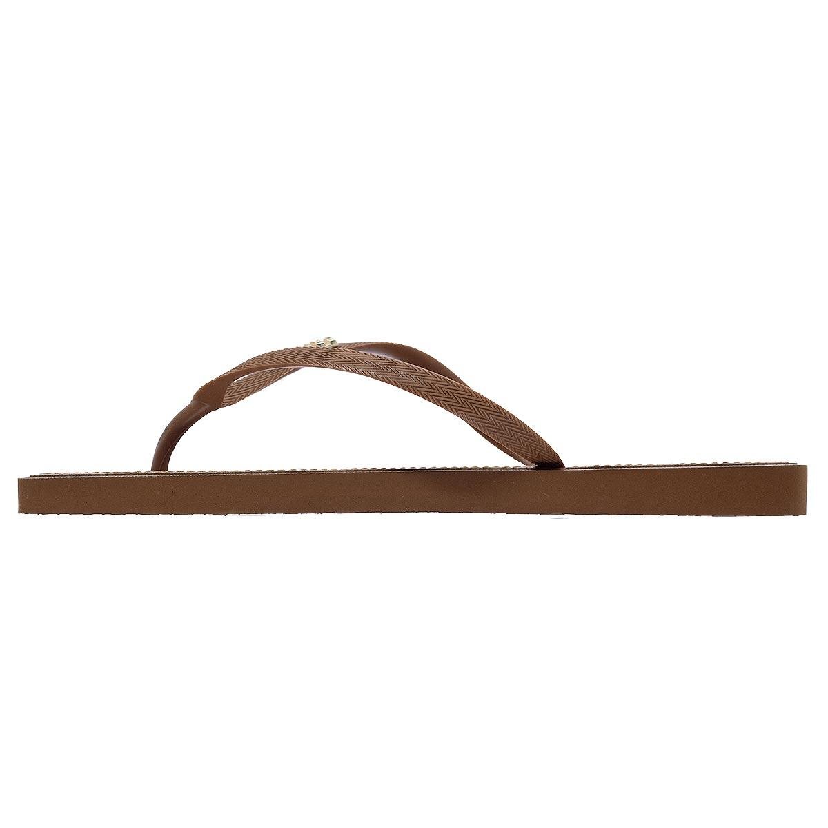 Chinelo Feminino Brizza Z19027 Marrom Marrom 3