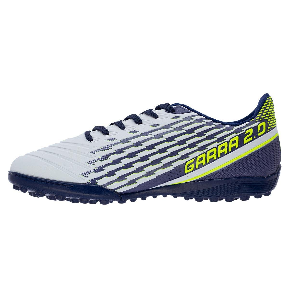 Chuteira Society Masculino Penalty Garra 2.0 Branco Branco 2