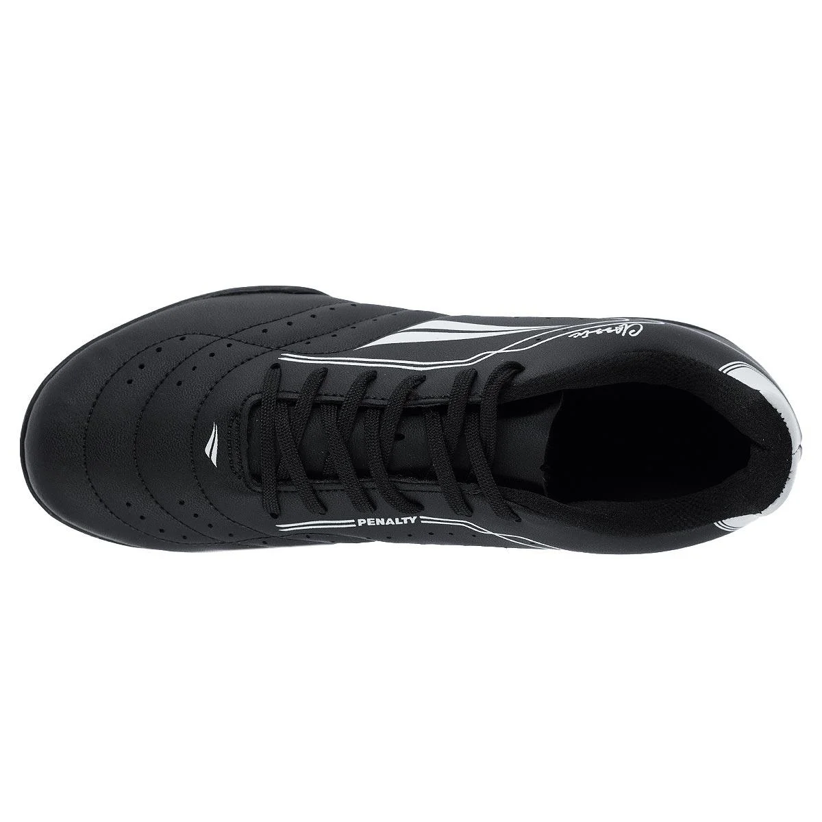 Chuteira Futsal Masculino Penalty Classic Preto Preto 3