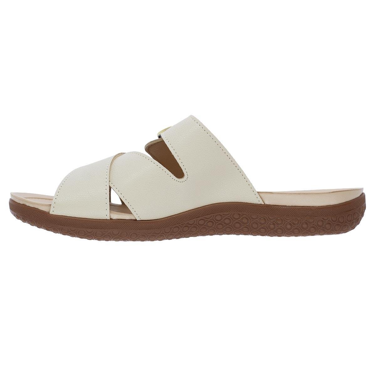 Tamanco Feminino Modare Ultraconforto 7125.259 Creme Branco 2