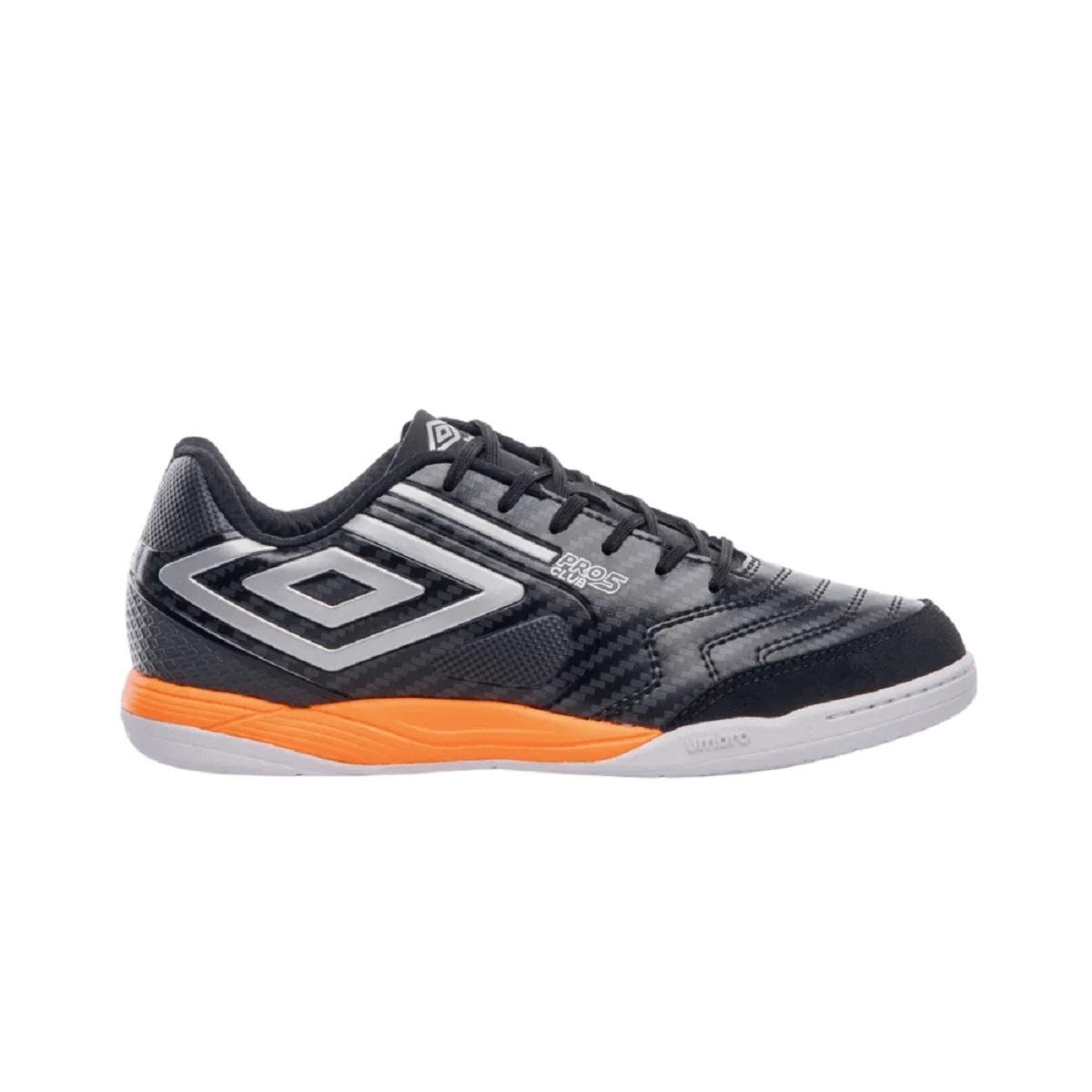 Chuteira Futsal Masculino Umbro Indoor Pro 5 Bump Club Preto