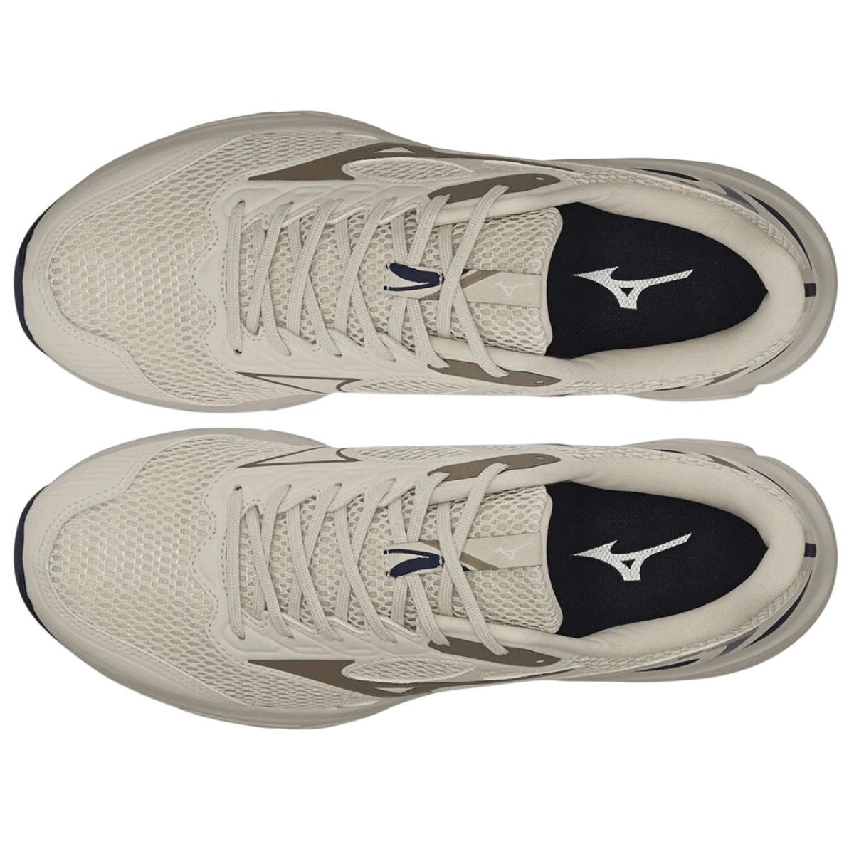 Tênis Esportivo Feminino Mizuno Hawk 6 Bege Bege 3