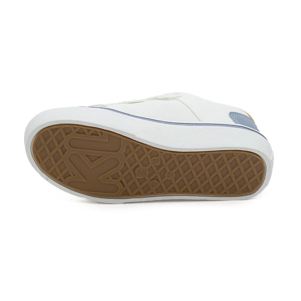 Tênis Infantil Menino Klin 260059 Branco Branco 4