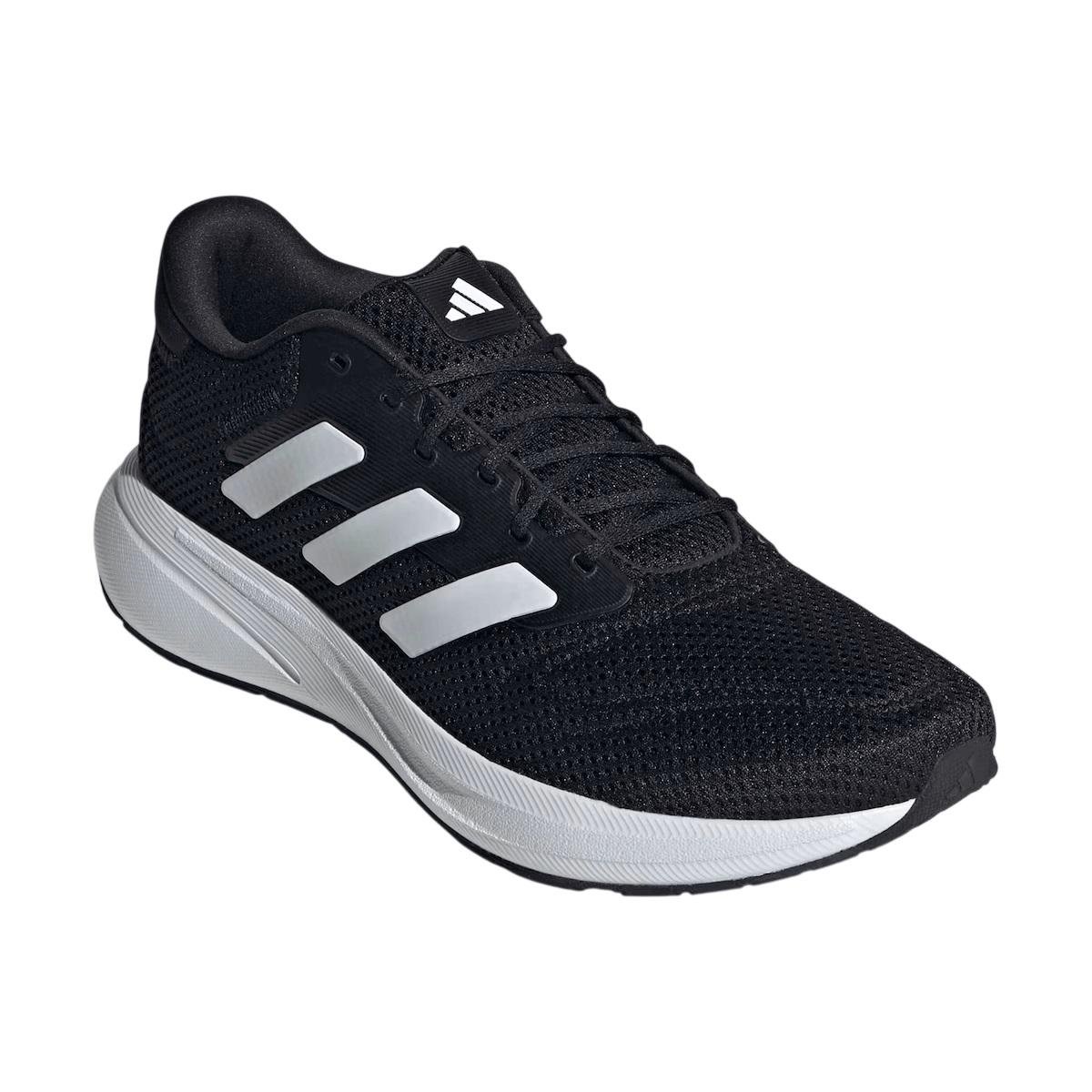 Tênis Esportivo Corrida Feminino Adidas Response Runner Preto Preto 3