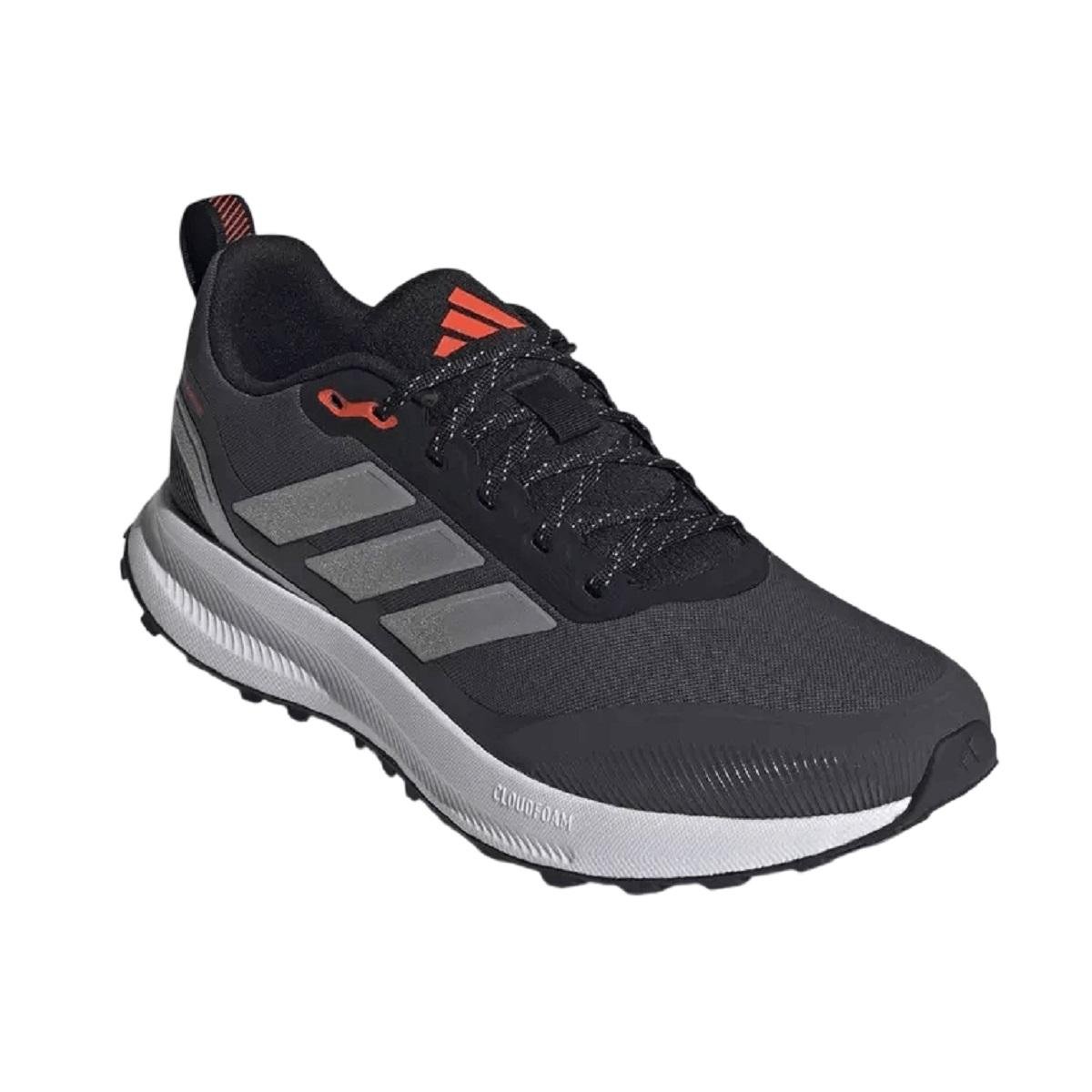 Tênis Esportivo Masculino Adidas RunFalcon 5 Preto Preto 3