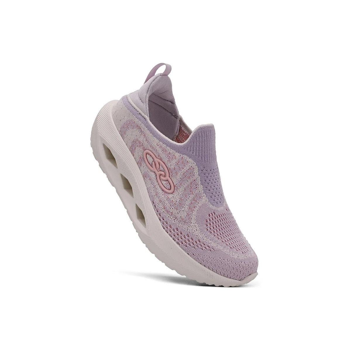 Tênis Esportivo Slip On Infantil Menina Olympikus Pixel Lílas Lilás 3