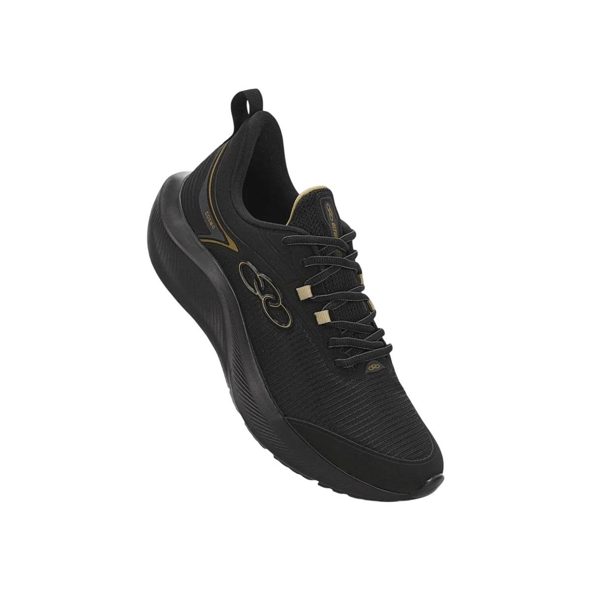 Tênis Esportivo Olympikus Masculino Cosmo Preto Preto 3