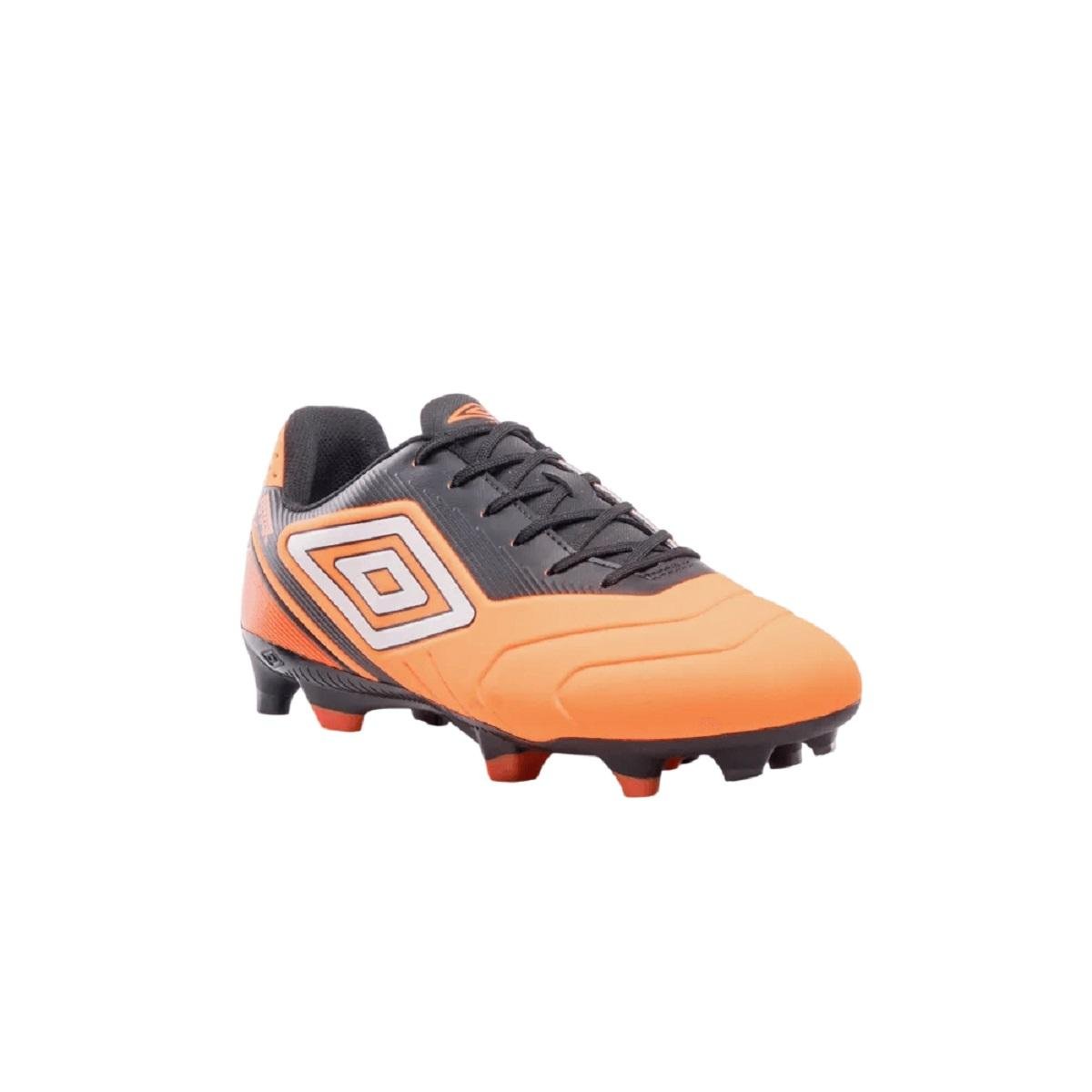 Chuteira Campo Masculino Umbro Attak III Laranja Laranja 3