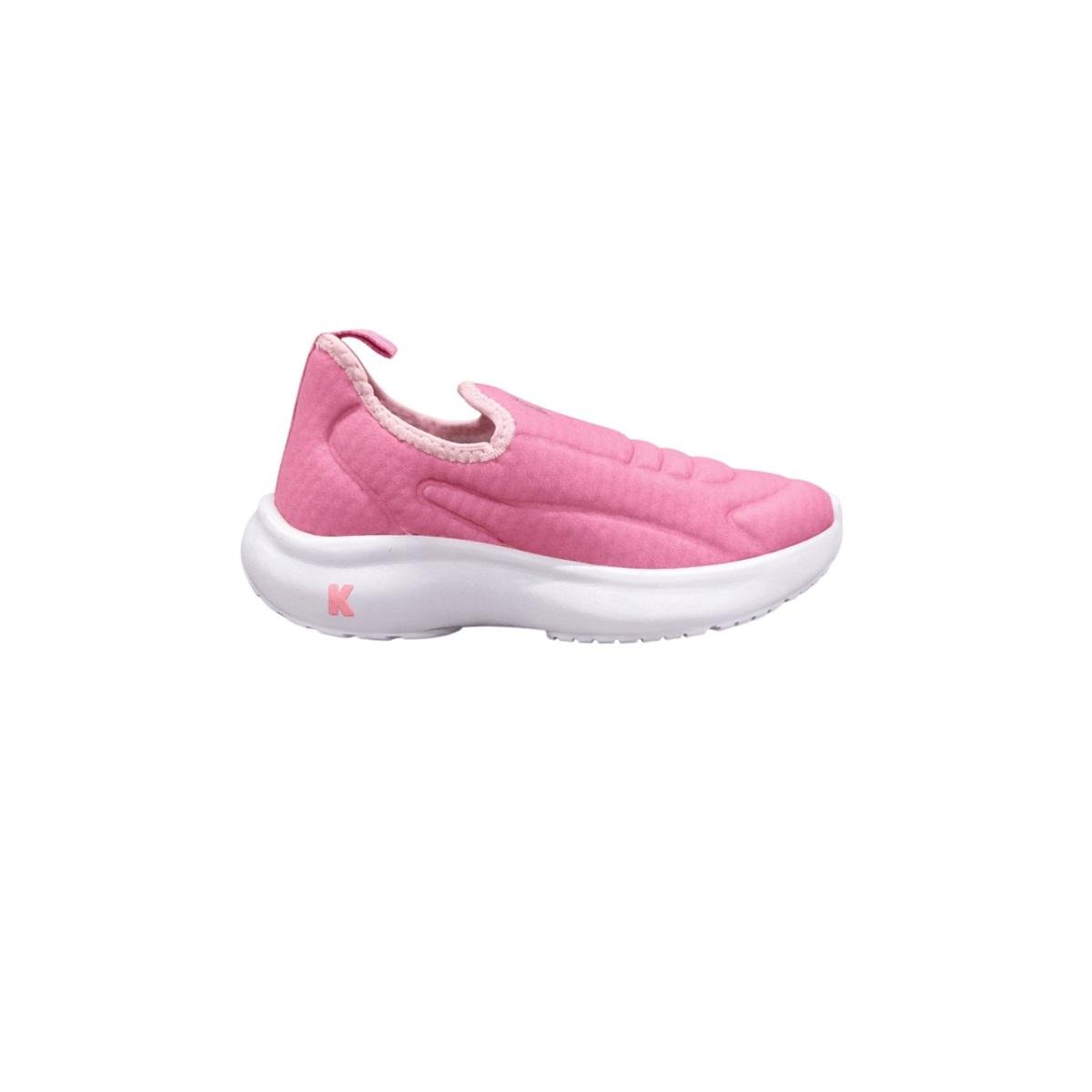 Tênis Slip On Infantil Menina Kidy 458 Rosa