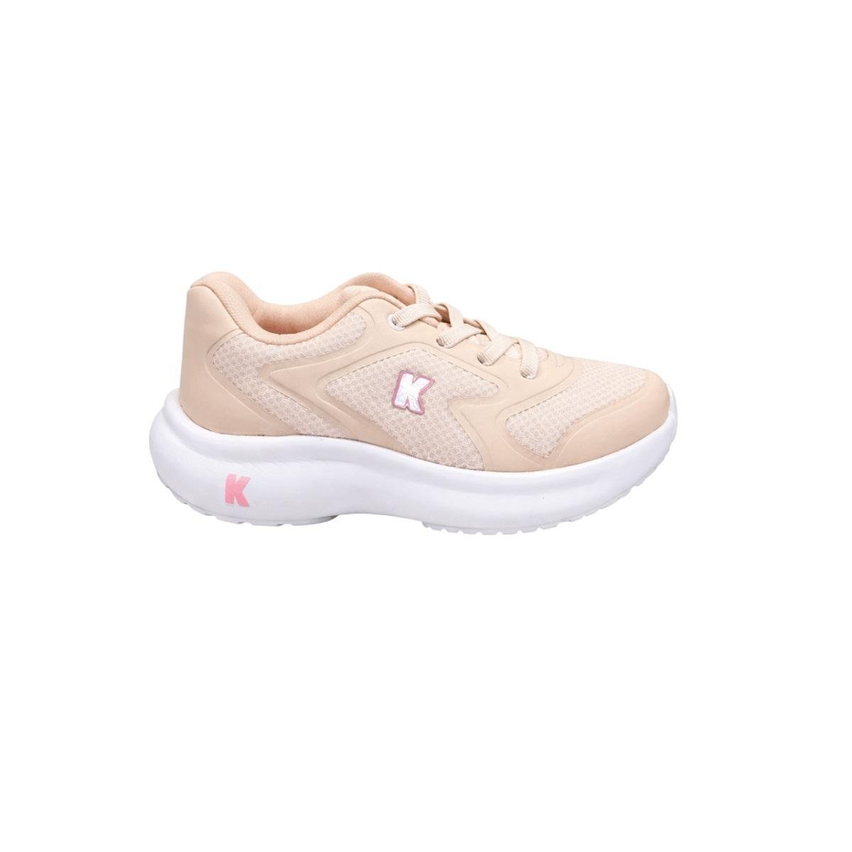 Tênis Slip On Infantil Menina Kidy 458 Bege