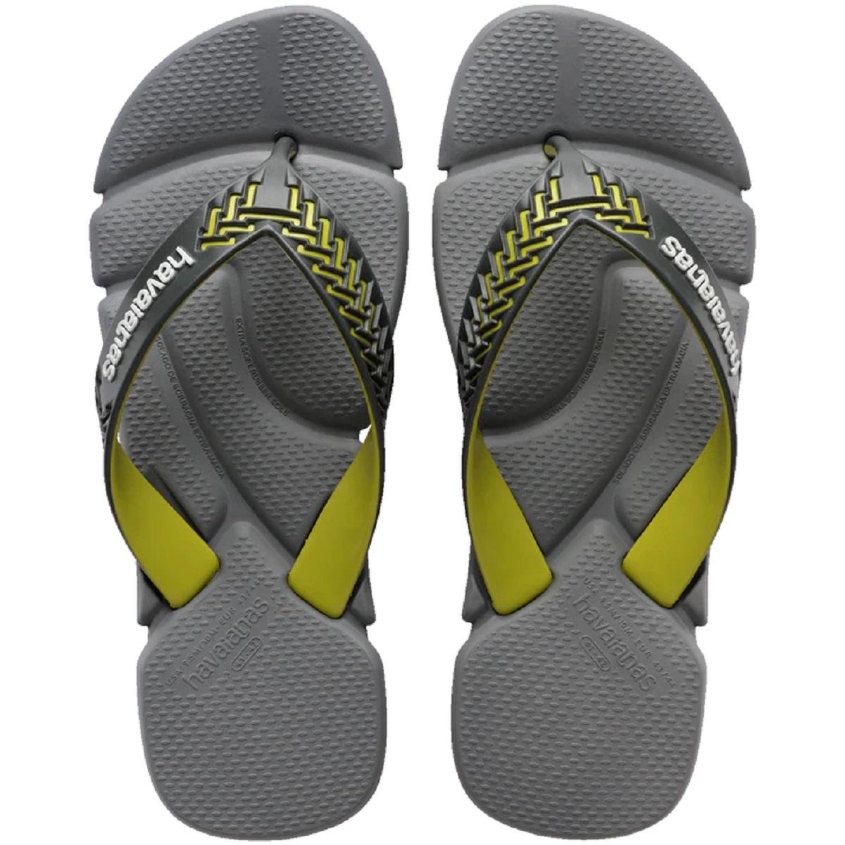 Chinelo Havaianas Power 2.0 Masculino Cinza