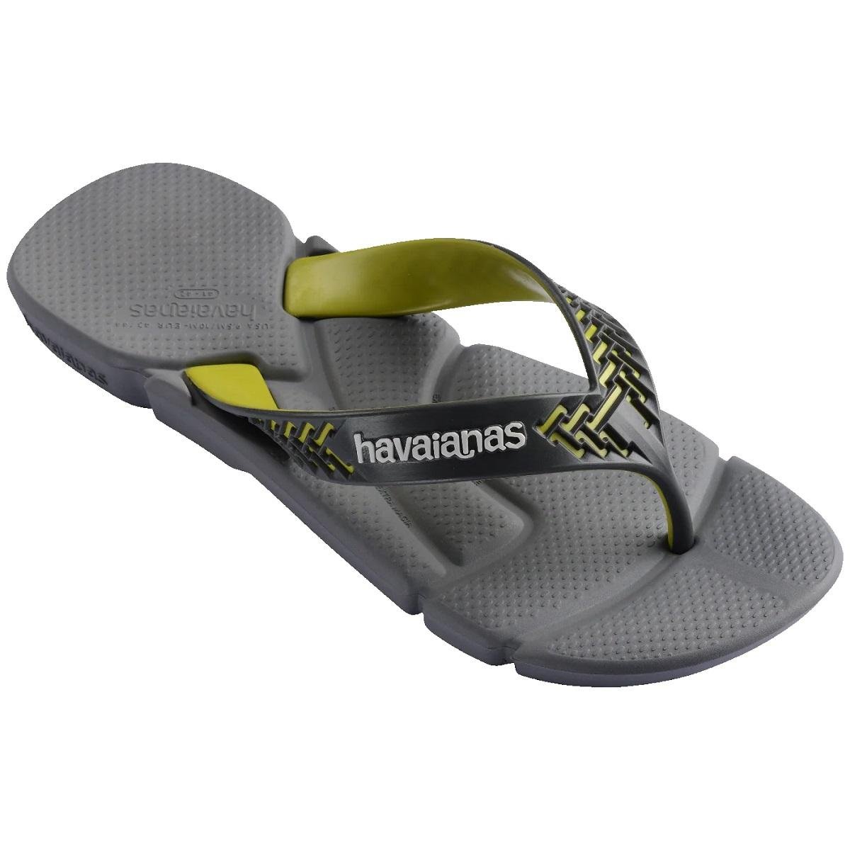 Chinelo Havaianas Power 2.0 Masculino Cinza Cinza 3