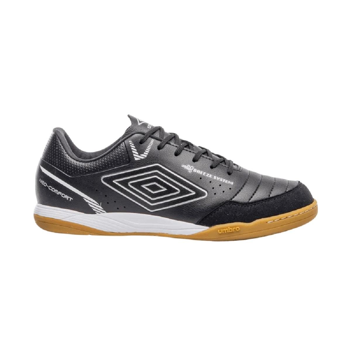 Chuteira Indoor Masculina Umbro Neo-Comfort Preto
