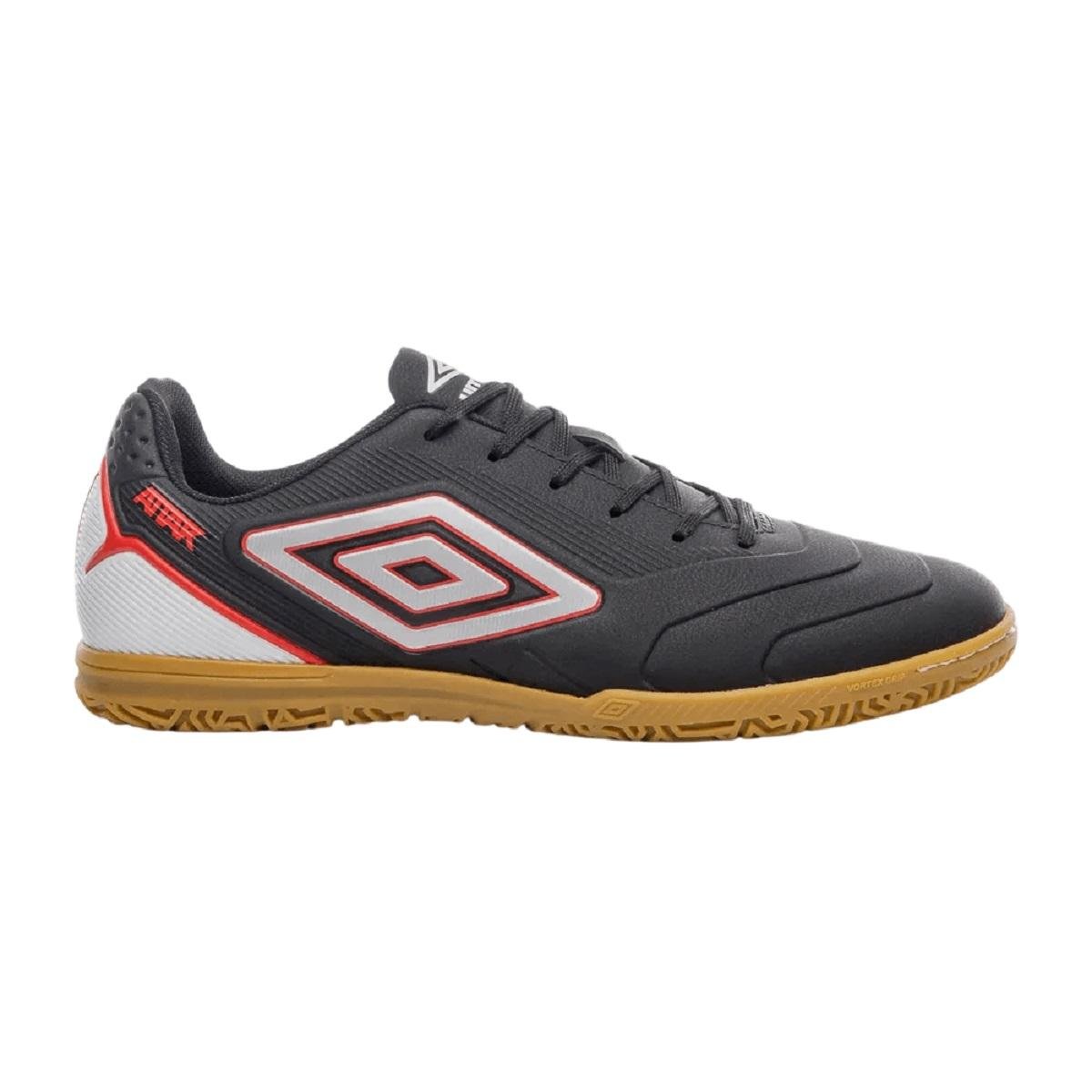 Chuteira Indoor Masculino Umbro Attak III Preto