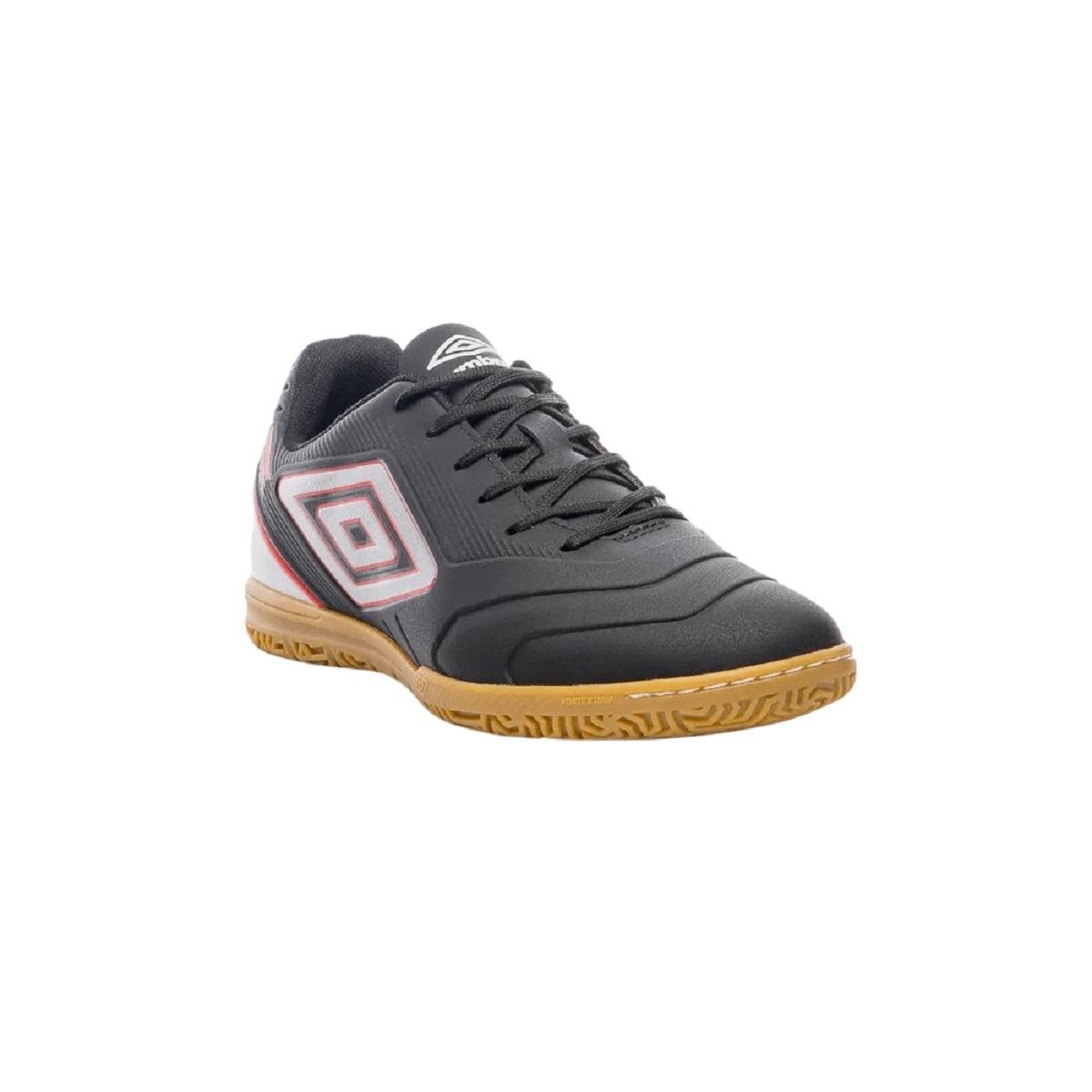Chuteira Indoor Masculino Umbro Attak III Preto Preto 3
