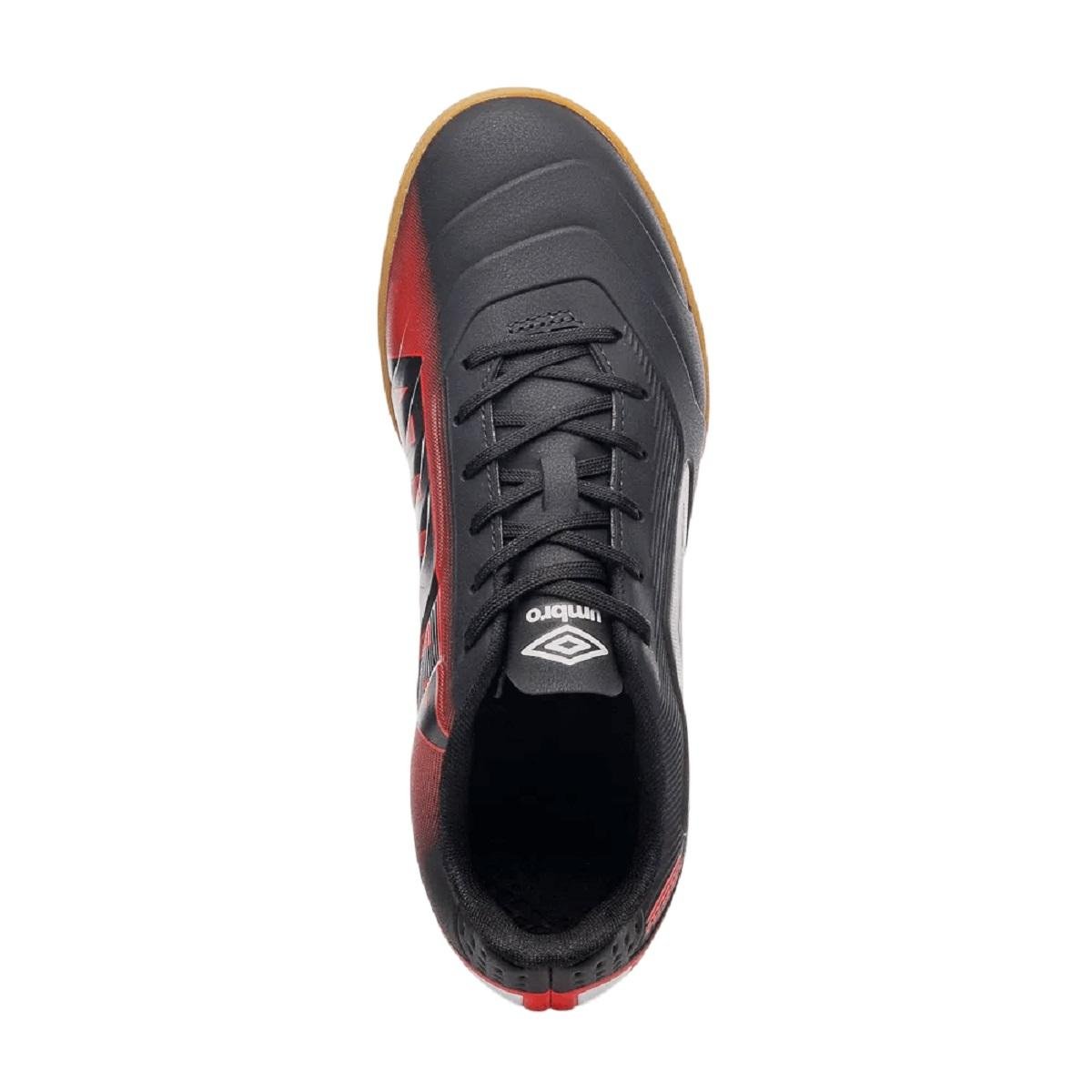 Chuteira Indoor Masculino Umbro Attak III Preto Preto 4