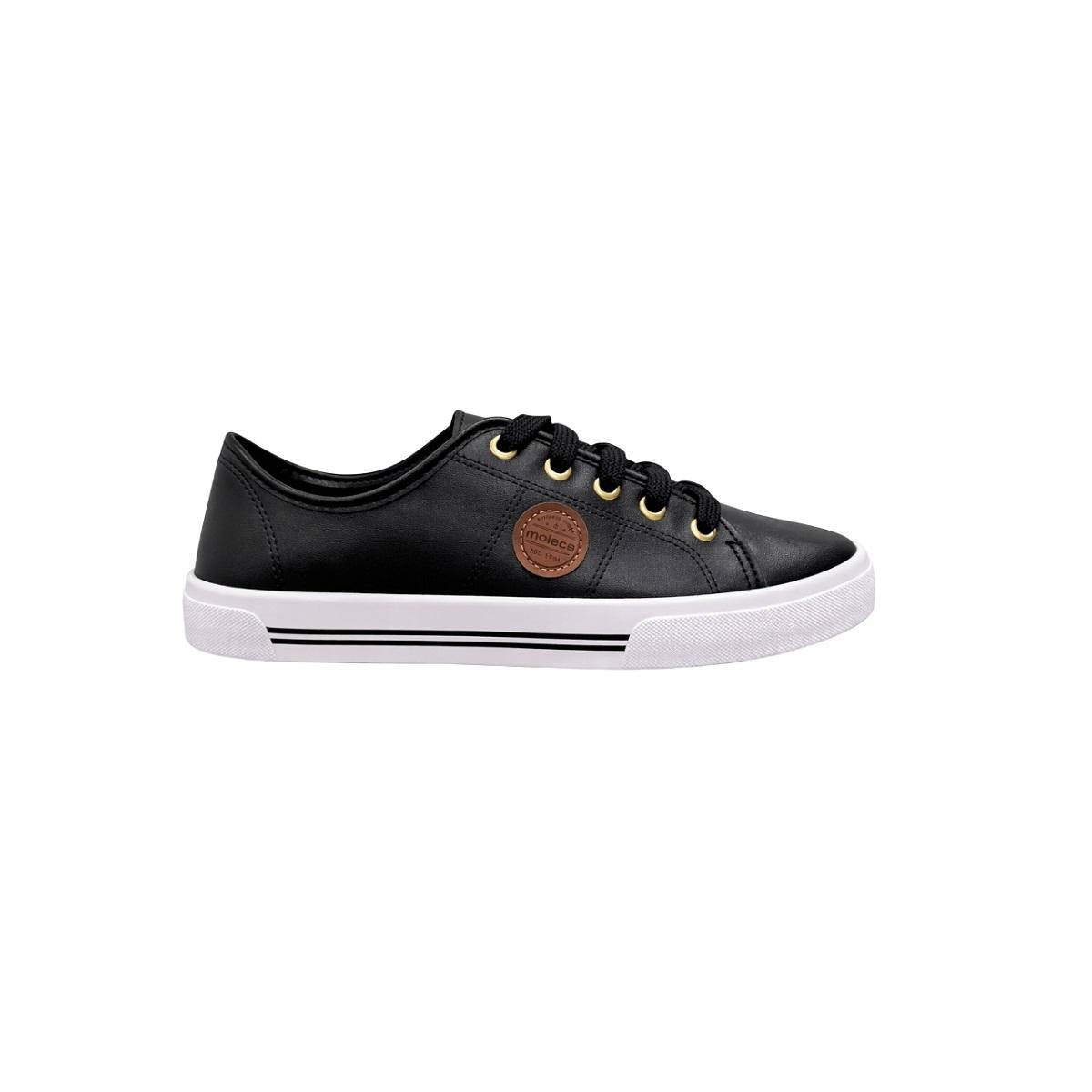 Tênis Casual Feminina Moleca 5667.302 Preto