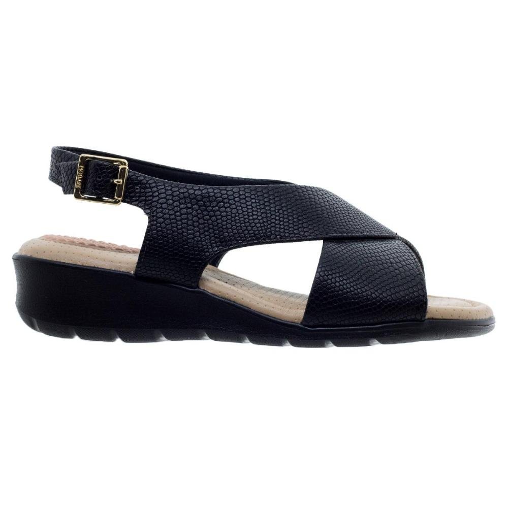 Sandália Anabela Modare Ultraconforto 7190.103 Preta