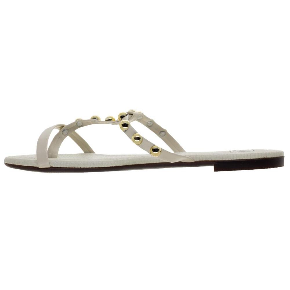 Rasteira Feminina Moleca 5429.451 OffWhite Branco 2