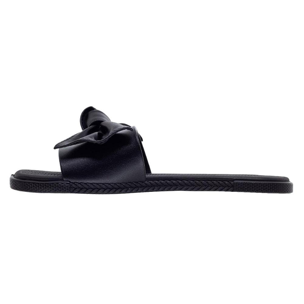 Rasteira Feminina Moleca 5494.114 Preto Preto 2