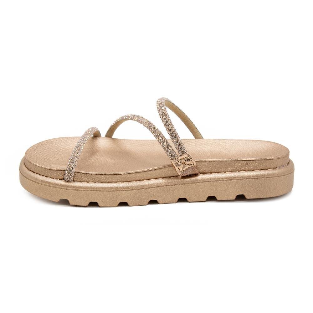 Tamanco Feminino Vizzano 6459.318 Ouro Rosado Dourado 2