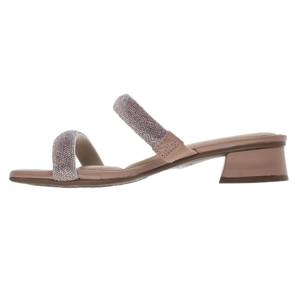 Tamanco Feminino Vizzano 6454.122 Ouro Rosado Rose Gold 2