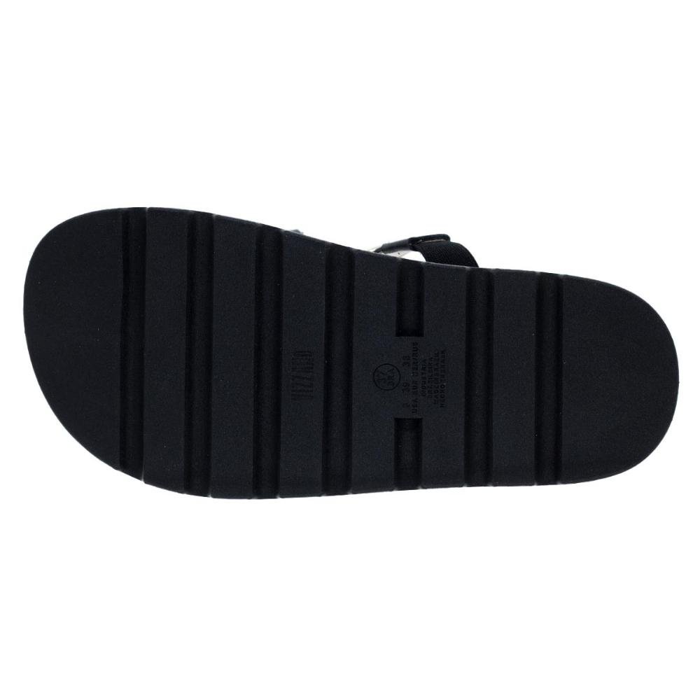 Sandália Papete Rasteira Feminina Vizzano 6510.102 Preto Preto 4