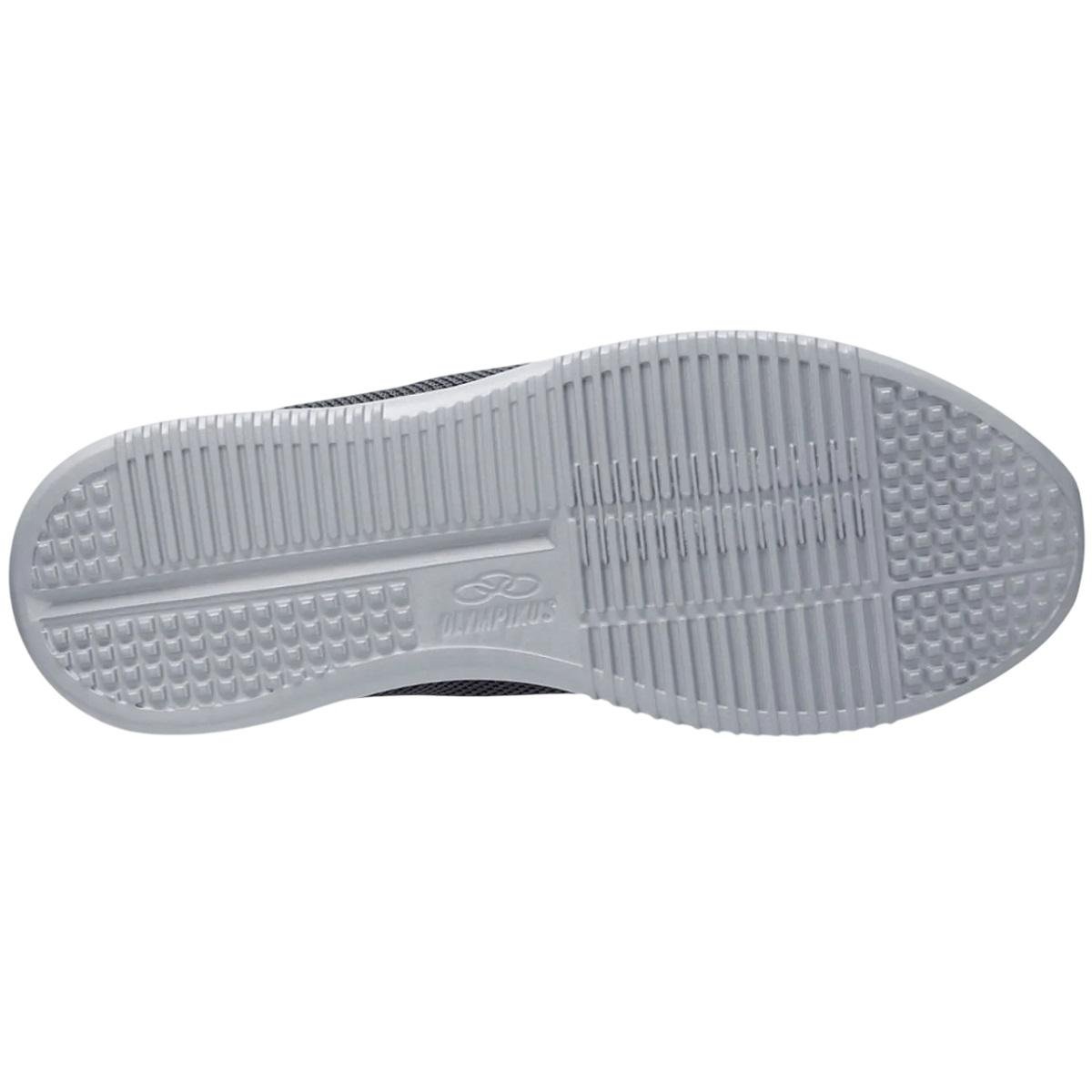 Tênis Casual Slip On Masculino Olympikus Wellness Chumbo Cinza 5