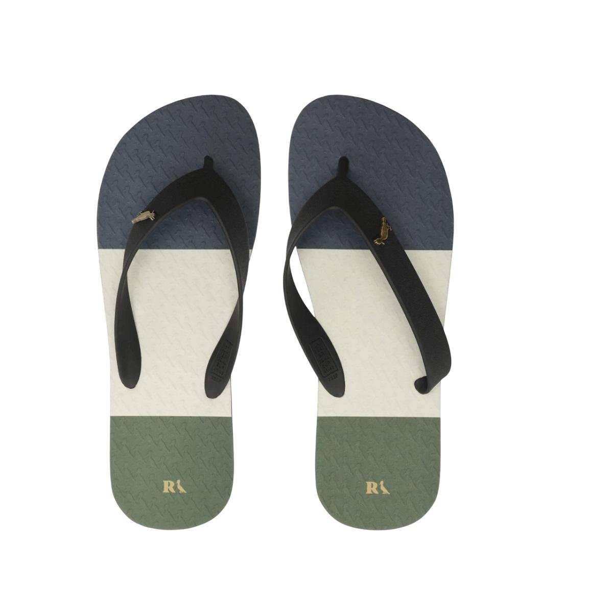 Chinelo Masculino Reserva Listras On The Go Preto