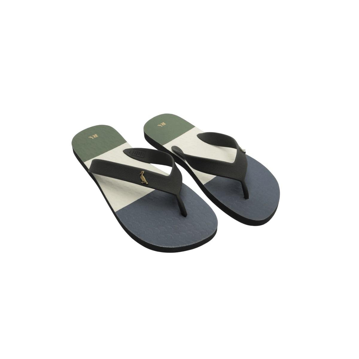 Chinelo Masculino Reserva Listras On The Go Preto Preto 3