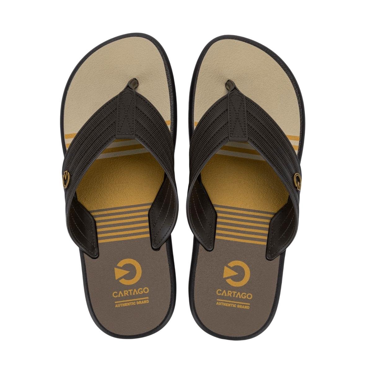 Chinelo Masculino Cartago Montreal 11729 Marrom