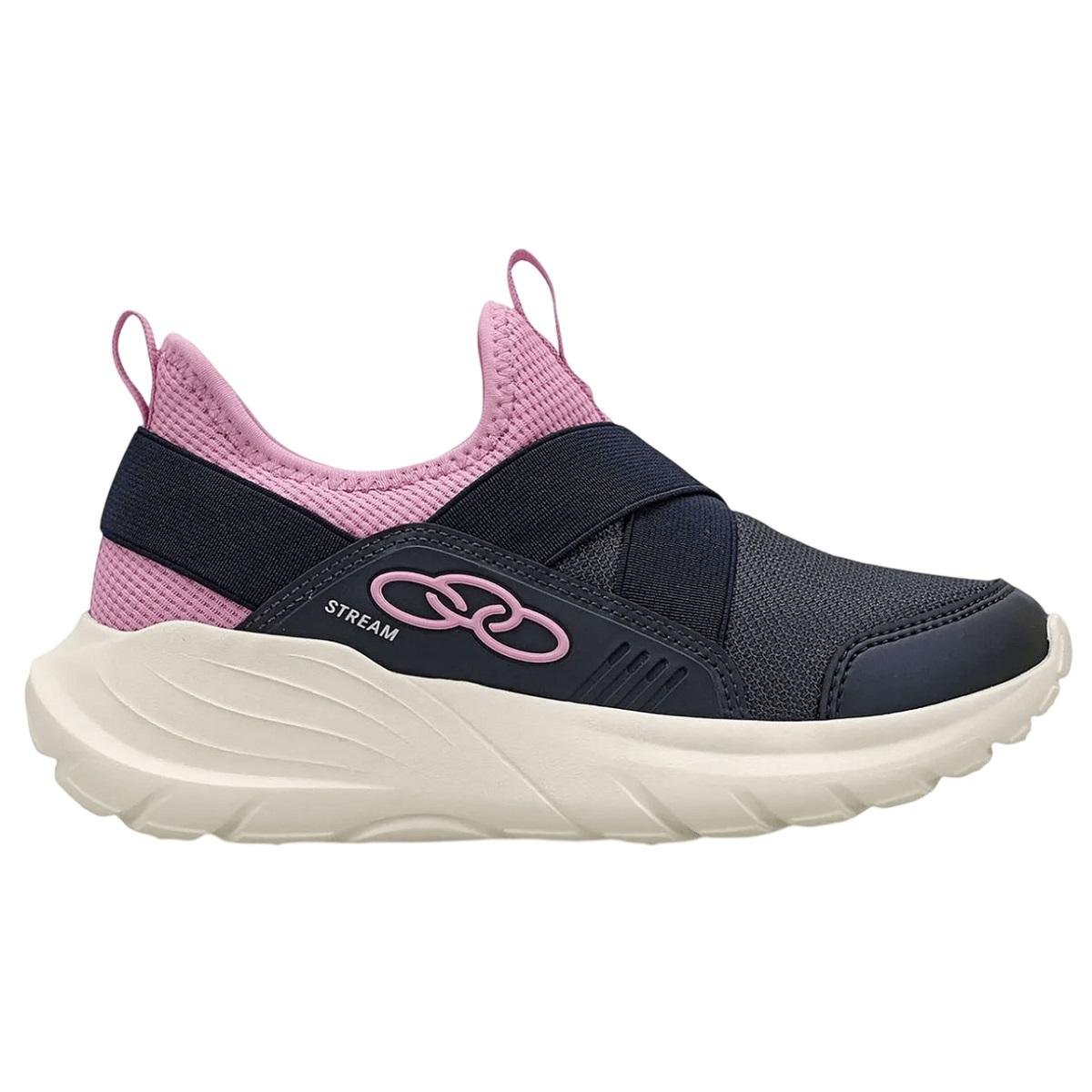 Tênis Slip On Infantil Menina Olympikus Stream Marinho