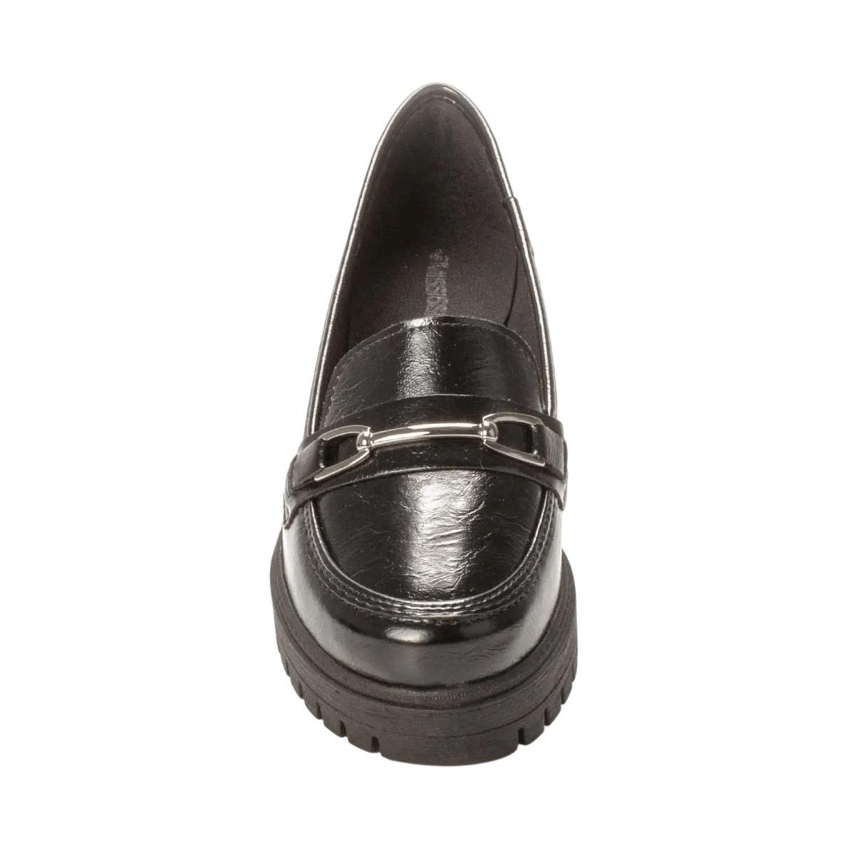 Mocassim Feminino Loafer Mississipi Q8551 Preto Preto 2