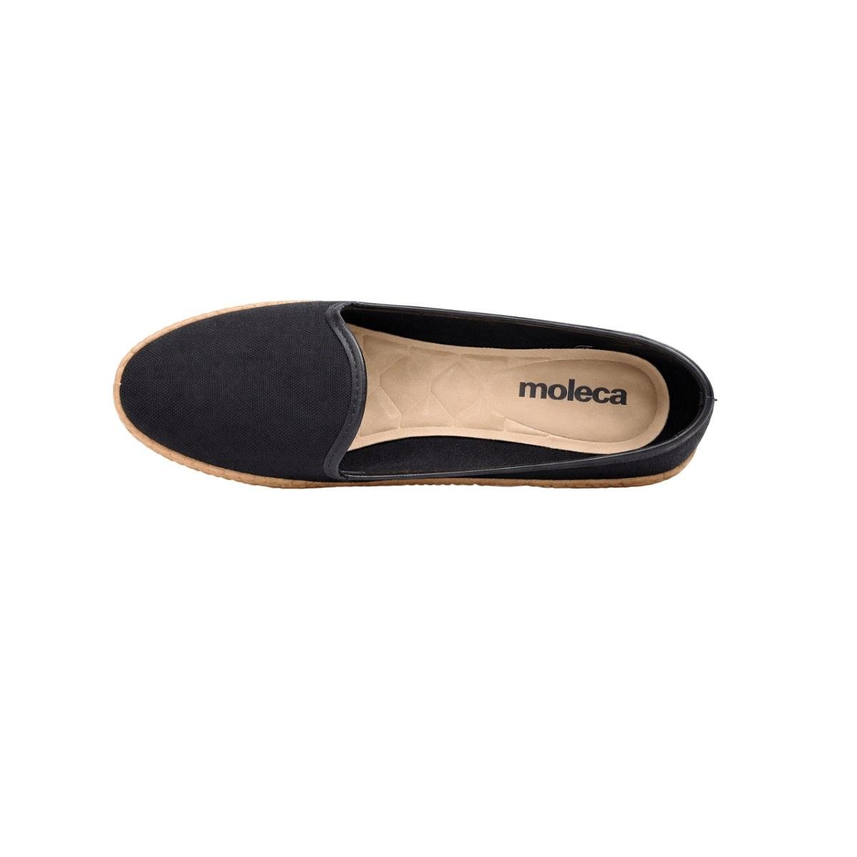 Sapatilha Alpargata Moleca 5287.1005 Preta Preto 3