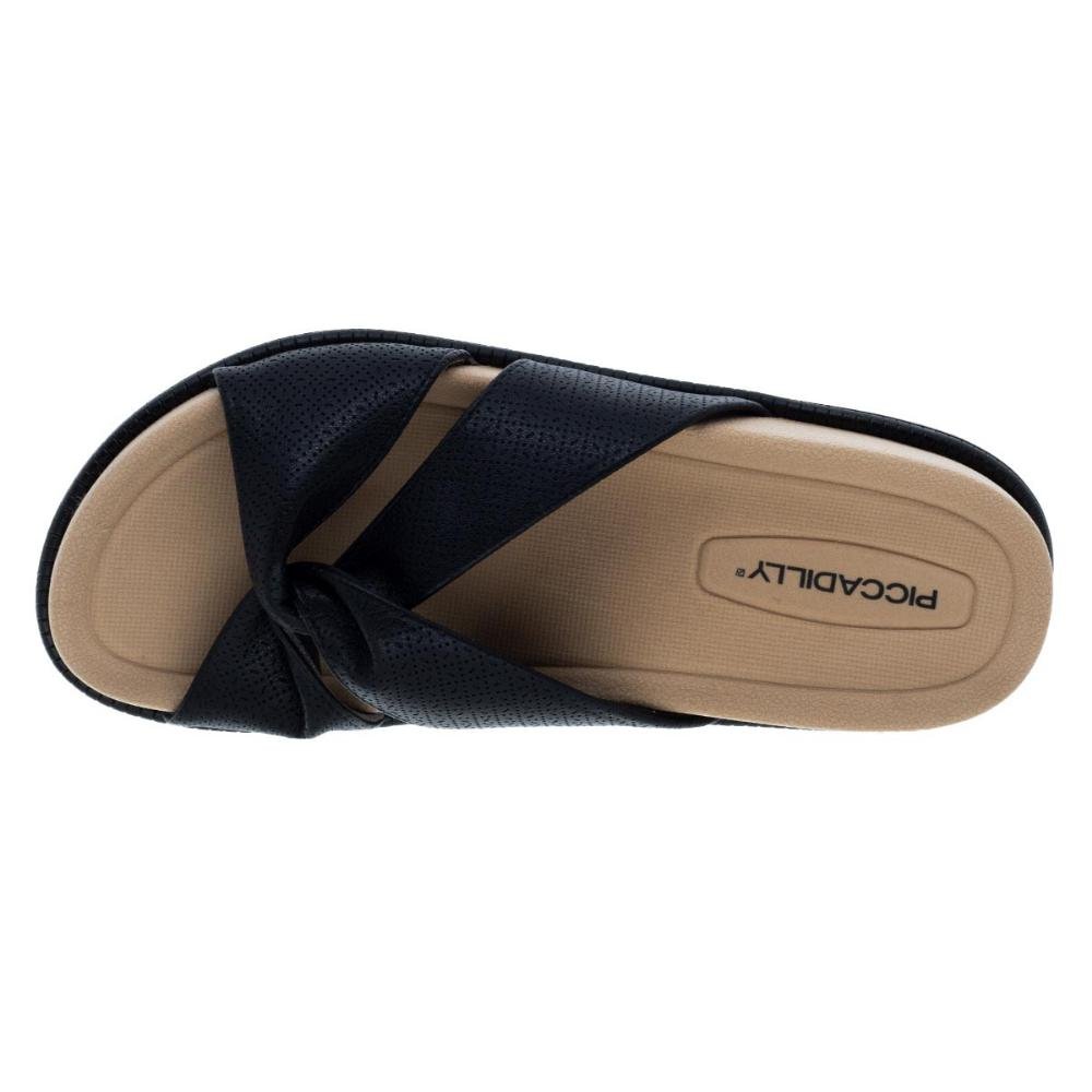 Tamanco Piccadilly Rasteiro 477001 Preto Preto 3