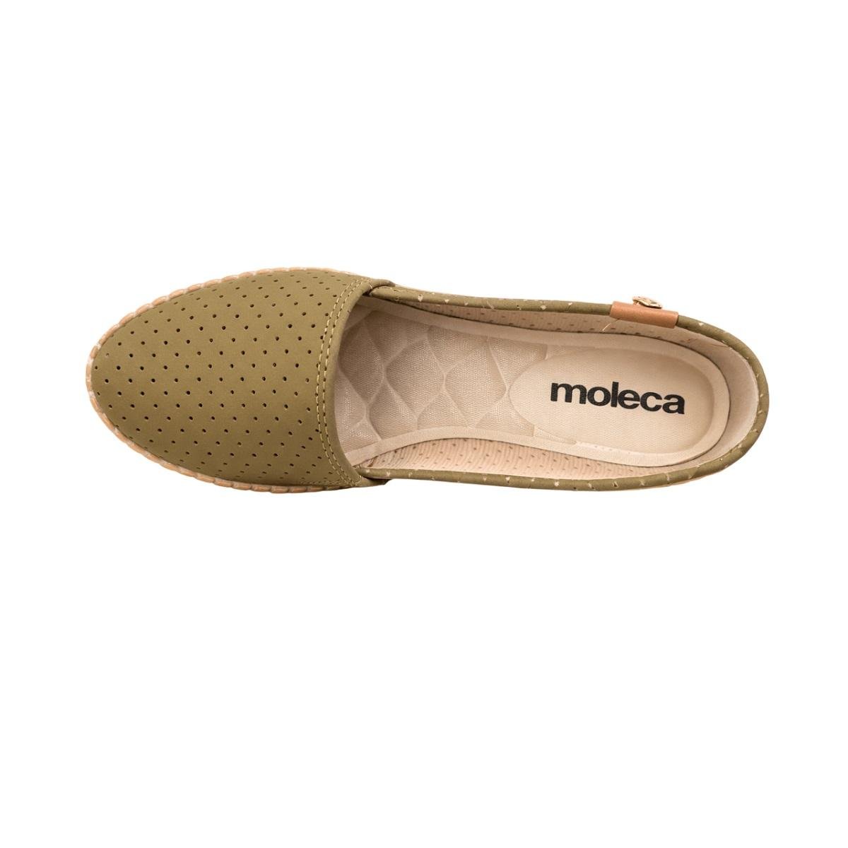 Sapatilha Alpargata Moleca 5287.210 Oliva Verde 3