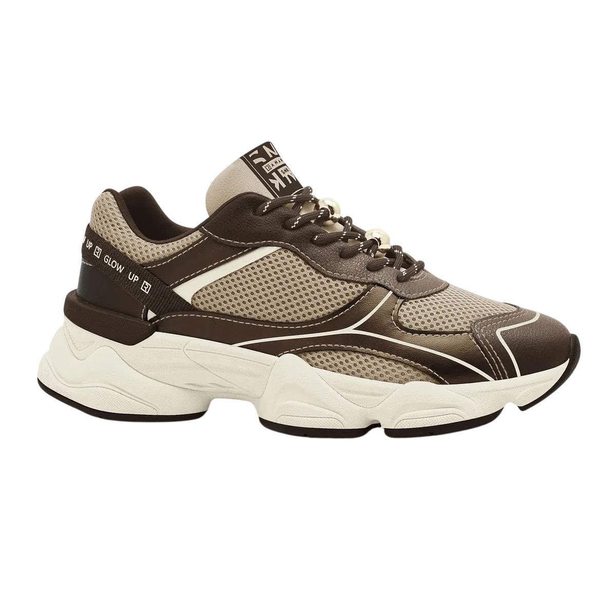 Tênis Chunky Feminino Ramarim 26-90101 Marrom