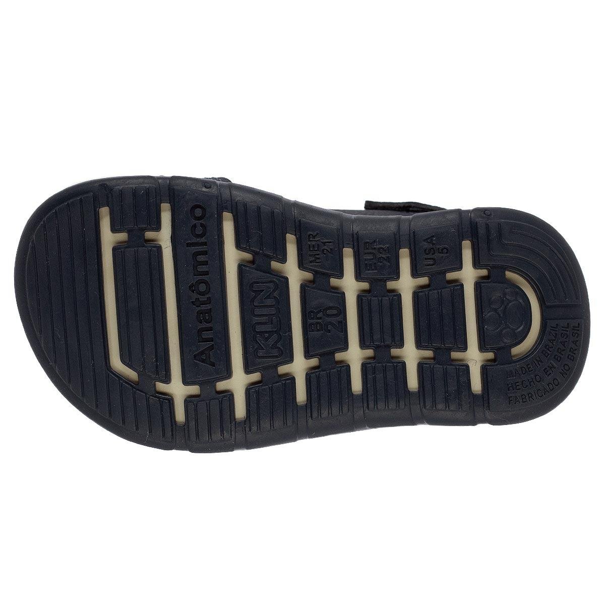 Sandália Infantil Menino Klin 476237000 Marinho Azul Marinho 4