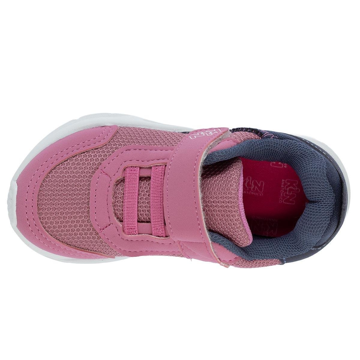 Tênis Infantil Menina Klin 199128000 Rosa Rosa 3