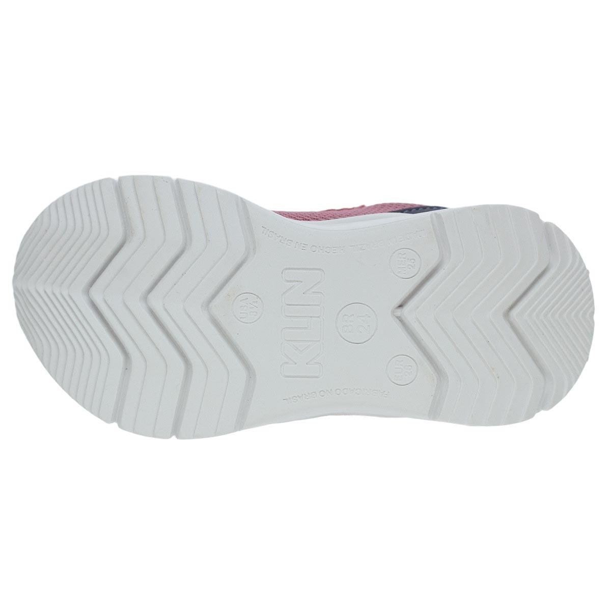 Tênis Infantil Menina Klin 199128000 Rosa Rosa 4