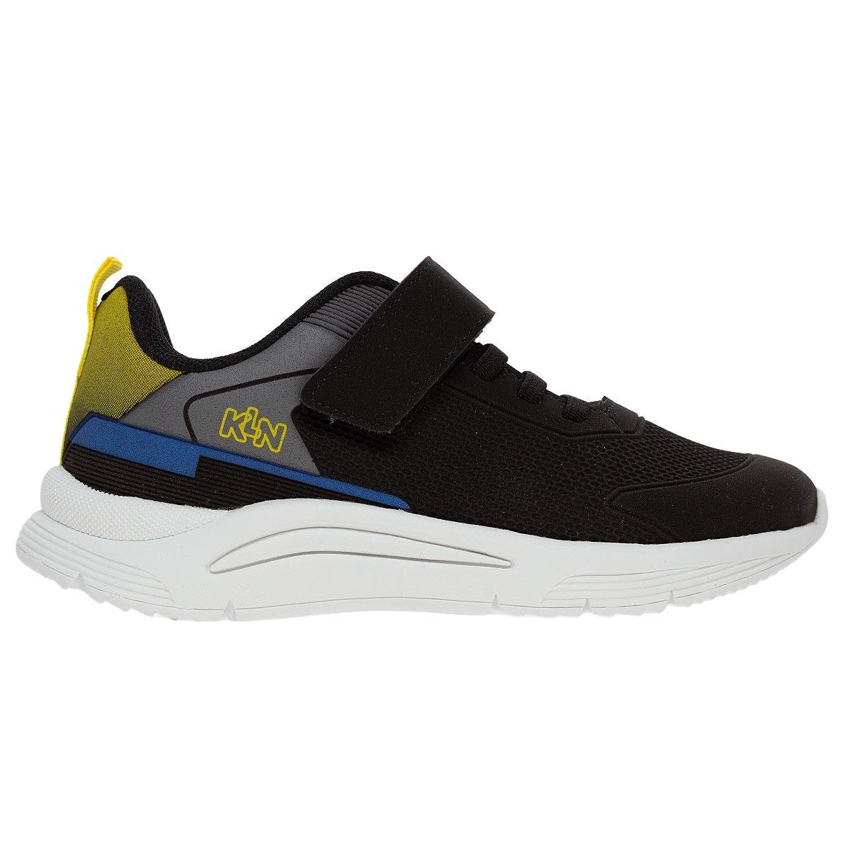 Tênis Casual Infantil Menino Klin 480074000 Preto