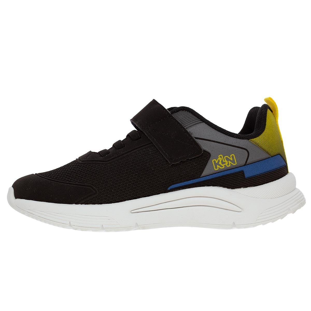 Tênis Casual Infantil Menino Klin 480074000 Preto Preto 2