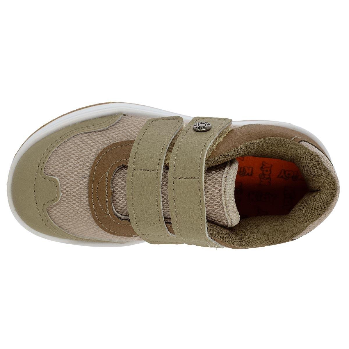 Tênis Infantil Menino Kidy 313 Caramelo Marrom 3