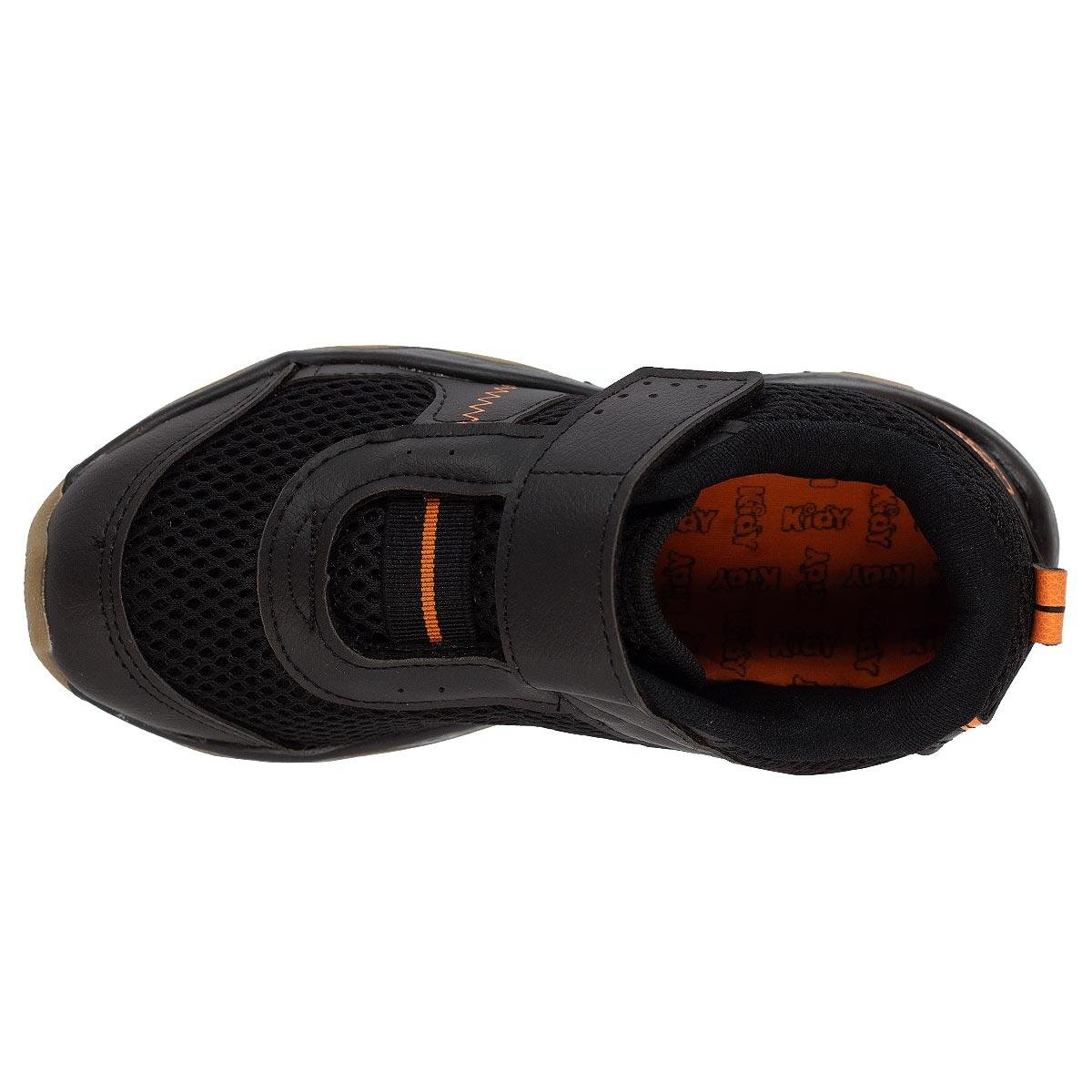 Tênis Infantil Menino Kidy Play Preto Preto 3
