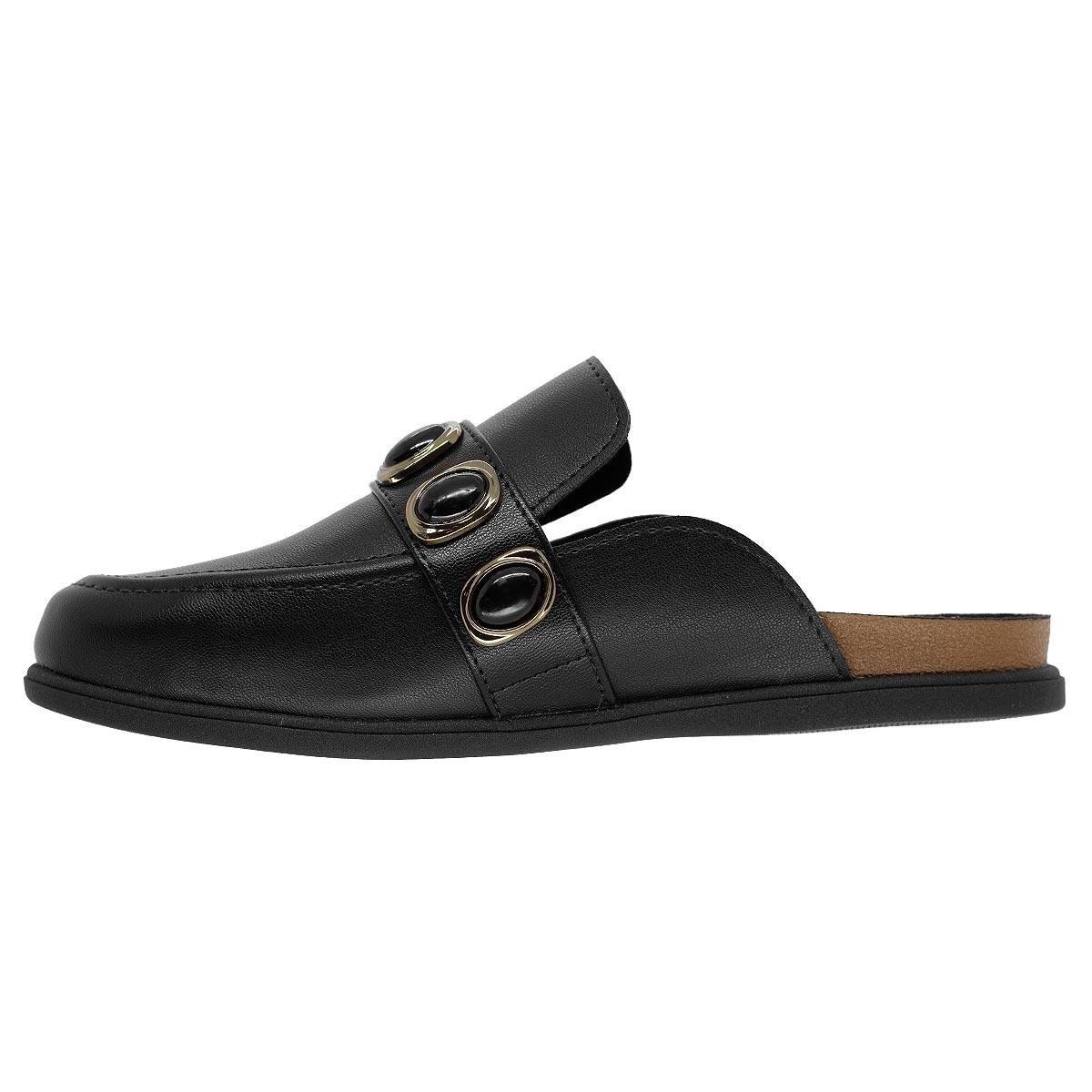 Mule Moleca 5826.104 Preto Preto 2